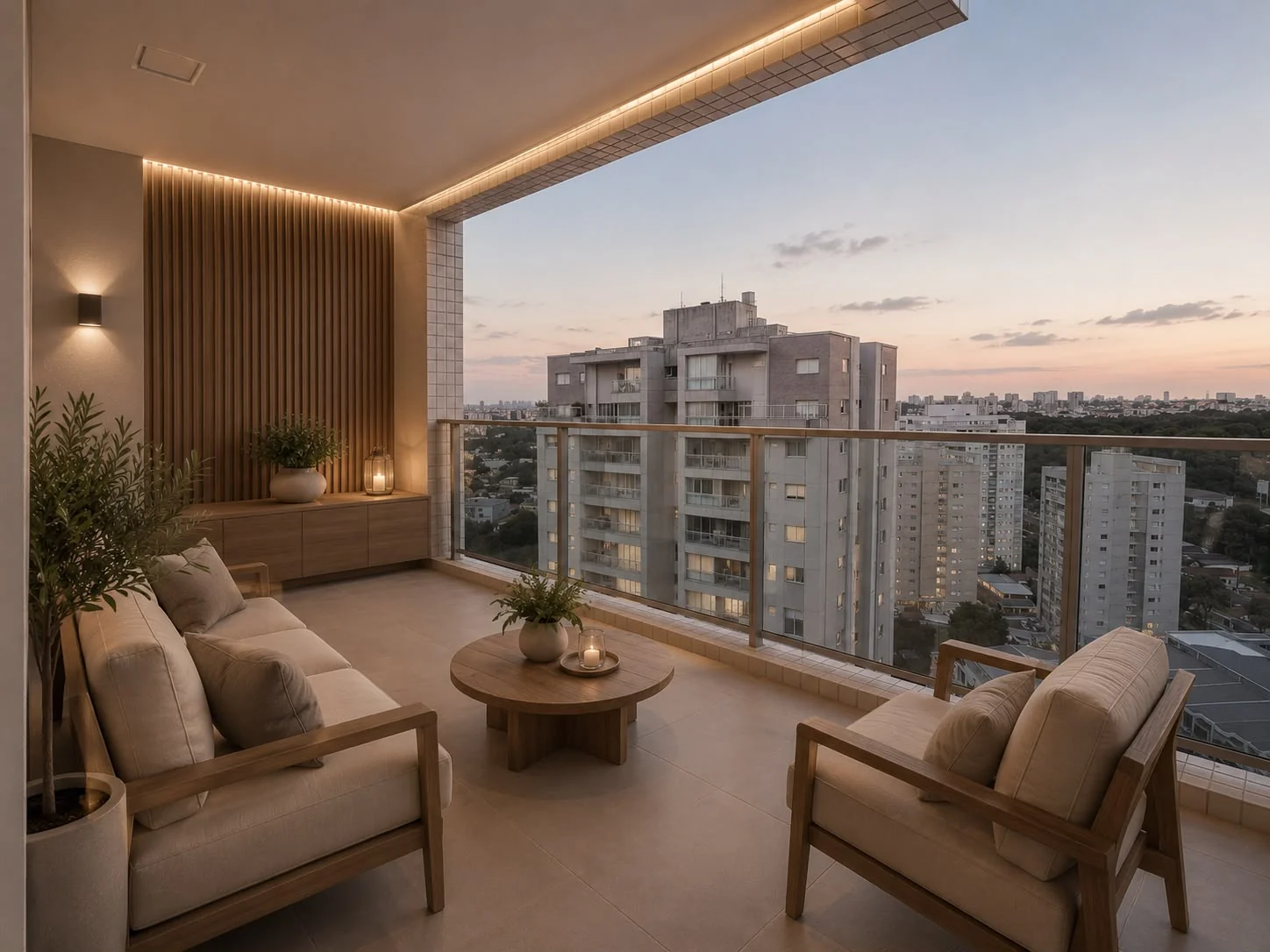 Varanda com vista